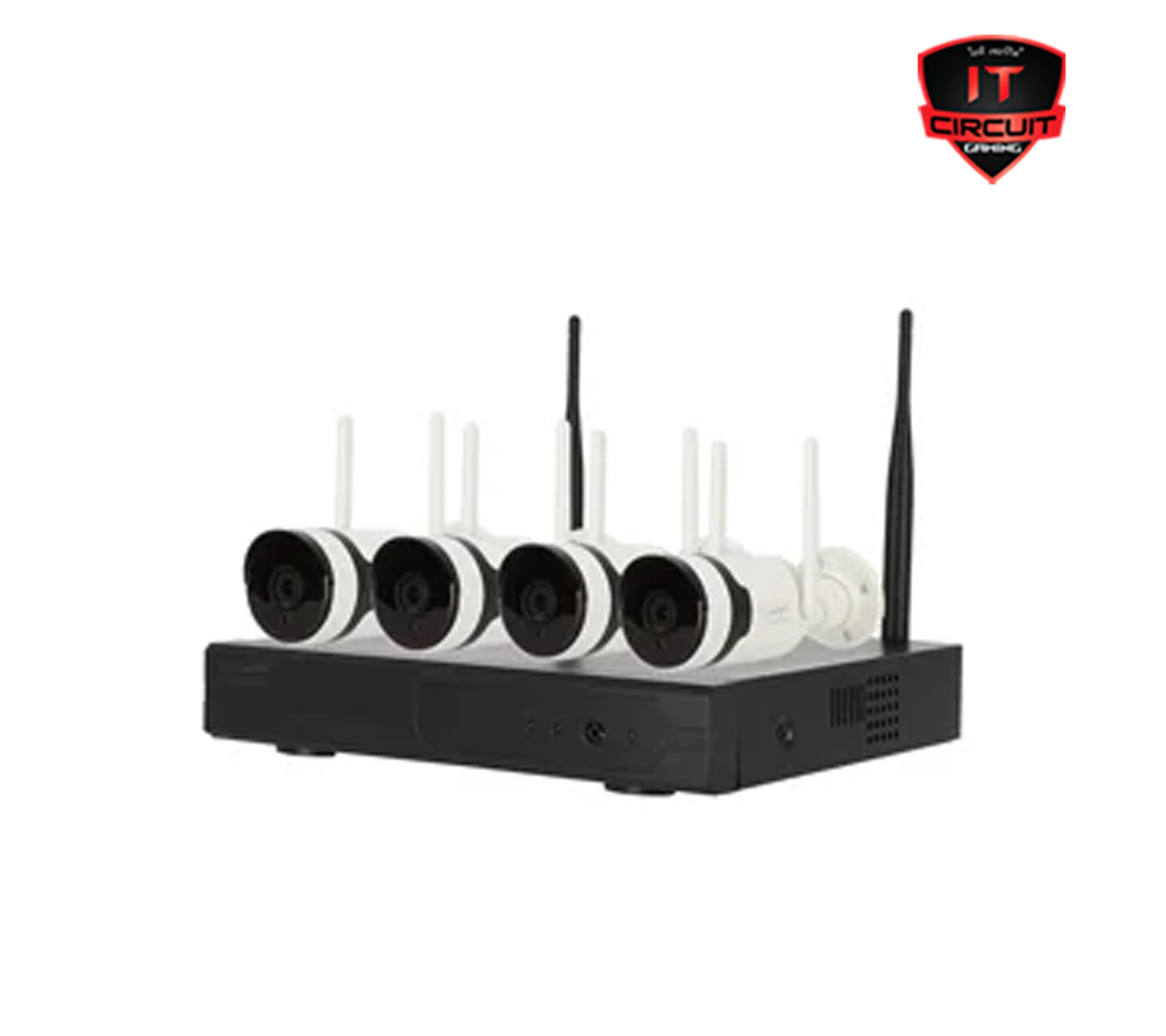 CCTV Set. 4CH. Smart IP Camera HIKARI#W-H615