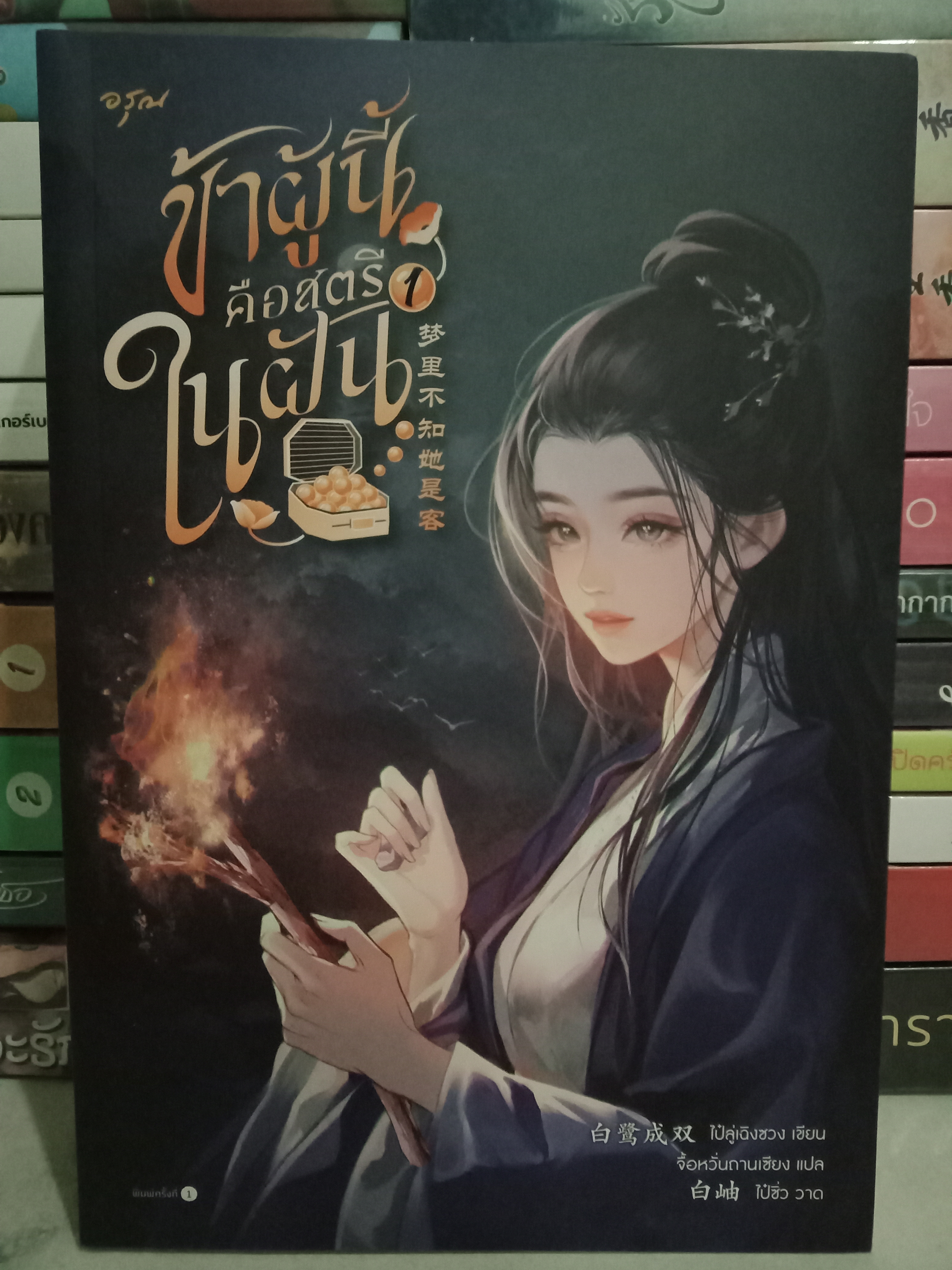ข้าผู้นี้คือสตรีในฝัน เล่ม 1 (4 เล่มจบ) / ไป๋ลู่เฉิงซวง / จื้อหวั่นถานเซียง (แปล) / อรุณ / ปก 525 บาท / ค่าเช่า 50 บาท