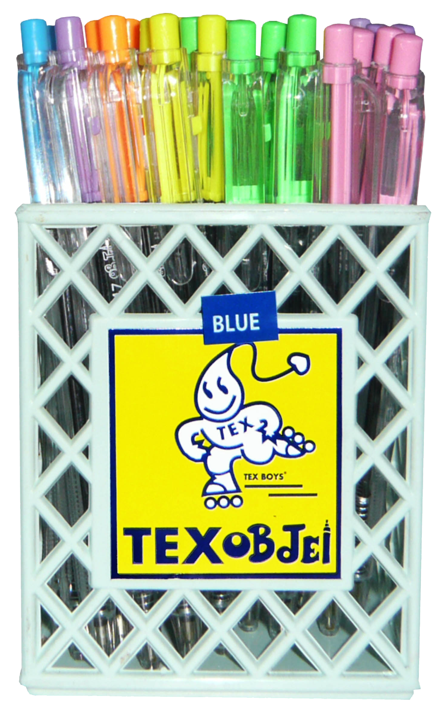 TEX Gamma 147 ด้ามใส แพ็ค 50 ด้าม หัว 0.7 มม.