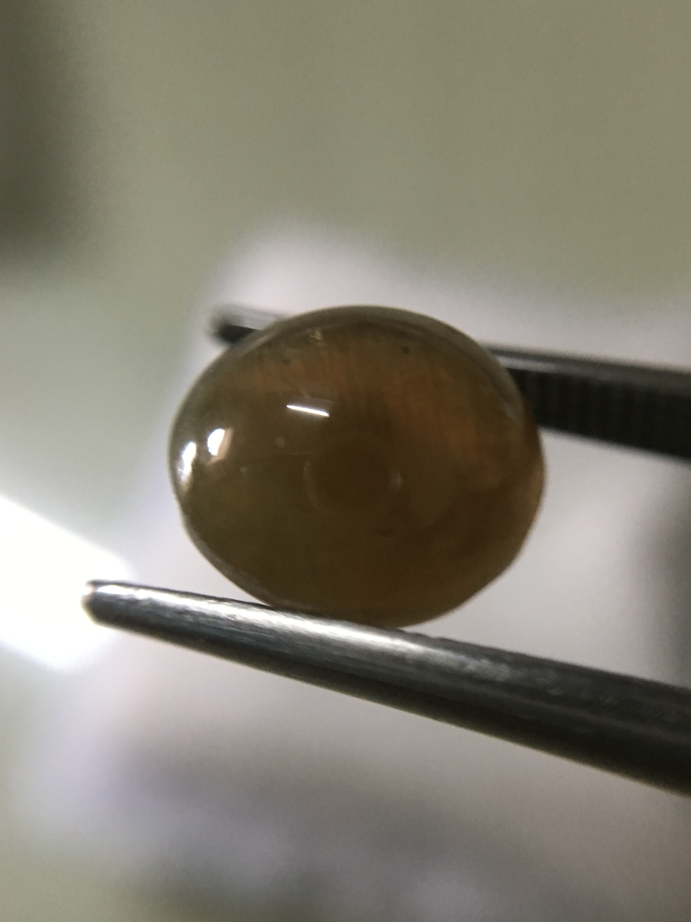 APATITE CAT’S EYE พลอยตาแมวแท้ 3.2 กะรัต เนื้อดี ตาคม พลอยดิบ สวยคัดให้แล้วจ้า