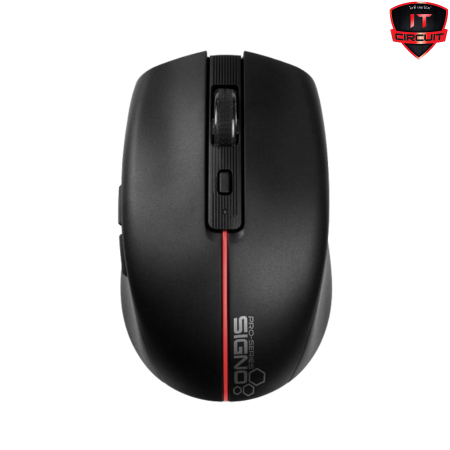 WIRELESS MOUSE (เมาส์ไร้สาย) SIGNO WM-120BLK SN111025A100Z