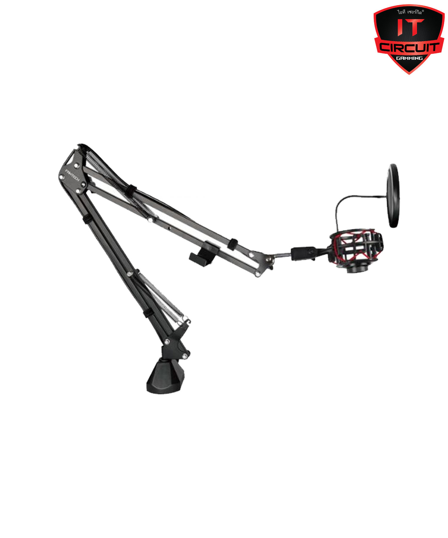 MICROPHONE ARM (ขาตั้งไมโครโฟน) FANTECH AC901 WITH SHOCK MOUN