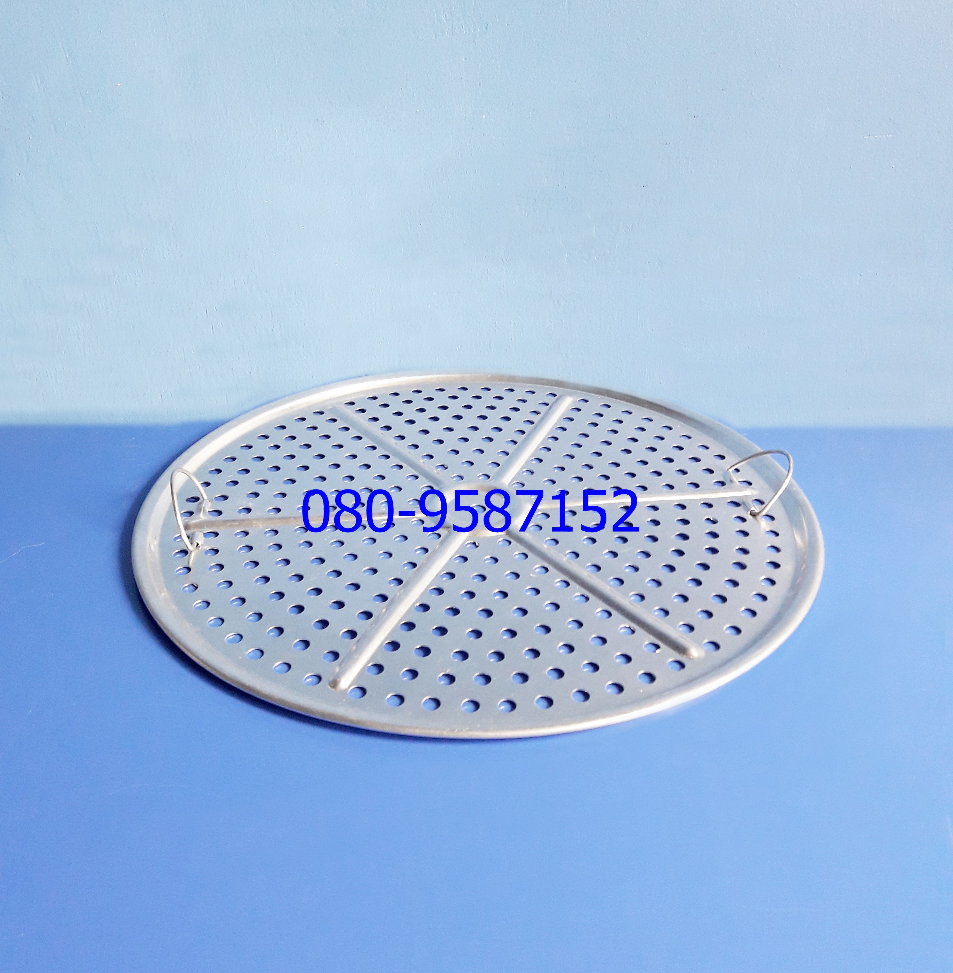 ตะแกรงรองนึ่งอลูมิเนียม กลม ขนาด 38 ซ.ม