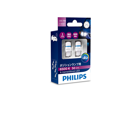 PHILIPS X-treme Ultinon LED 6500K T10