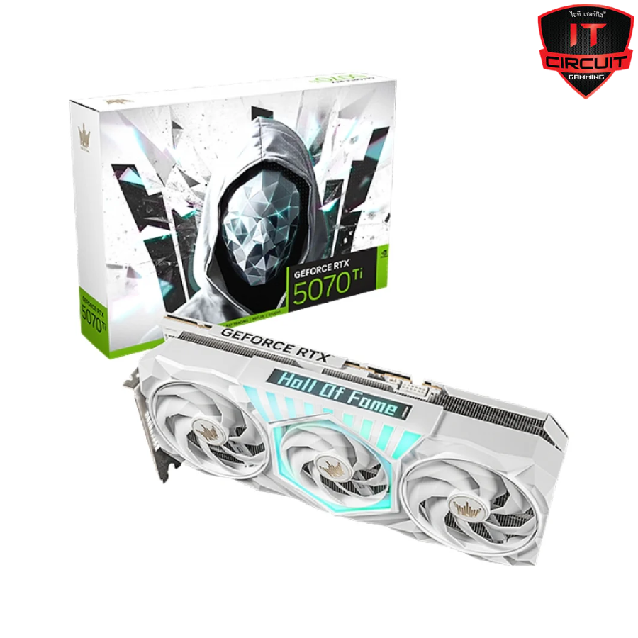VGA (การ์ดจอ) GALAX GEFORCE RTX 5070 TI HOF GAMING - 16GB GDDR7