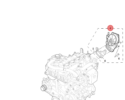 ปั๊มแรงดันสูญญากาศ (ปั้มลมแว็คคั่มเบรค) MG GS ปี 2016 (1 ชิ้น ) แท้ / รูปจริง
