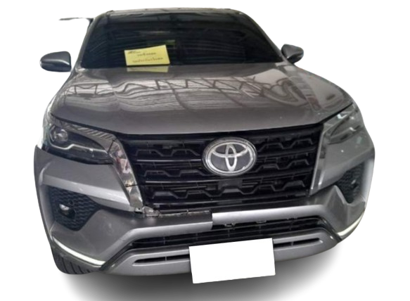 กันชนหน้า - หลัง TOYOTA FORTUNER M/C ปี 2020-2022 (1ชิ้น) แท้ / รูปจริง