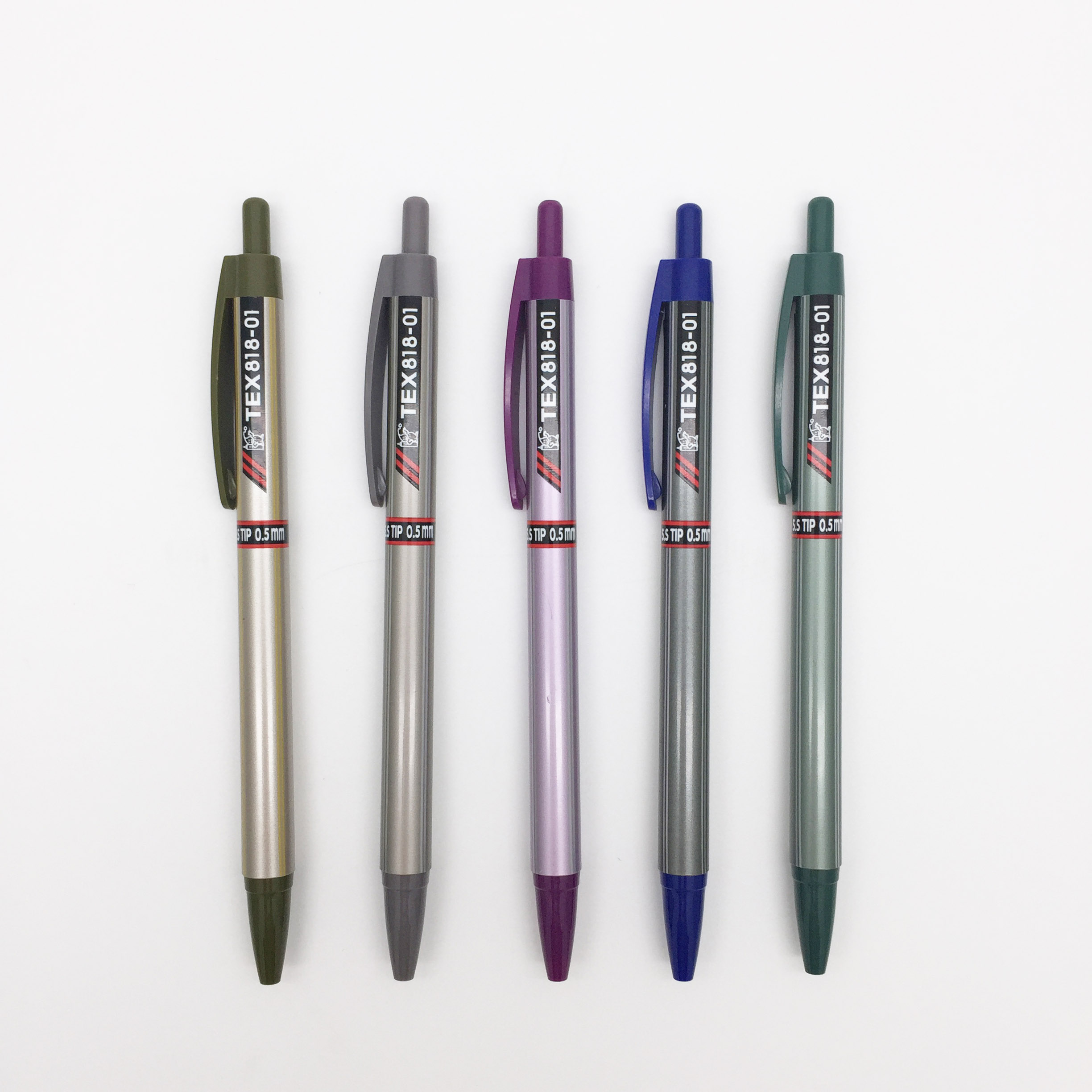 TEX 818 สีใหม่ ในตะกร้า 50 ด้าม