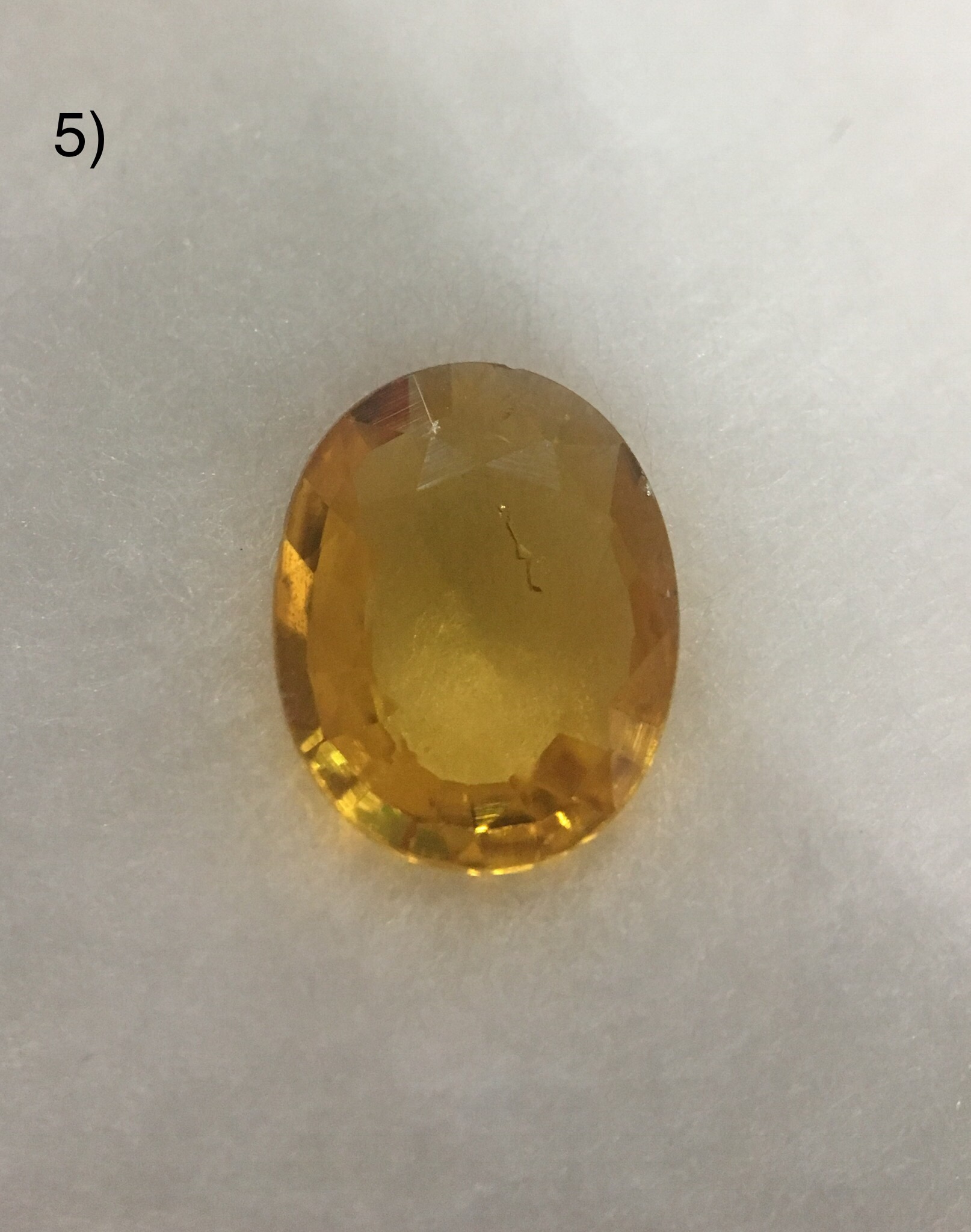 (ของขวัญวันแม่ เริ่มต้น 790 บาท)บุษราคัมแท้ พลอยสวย ไฟดี ไม่พอใจยินดีคืนเงิน