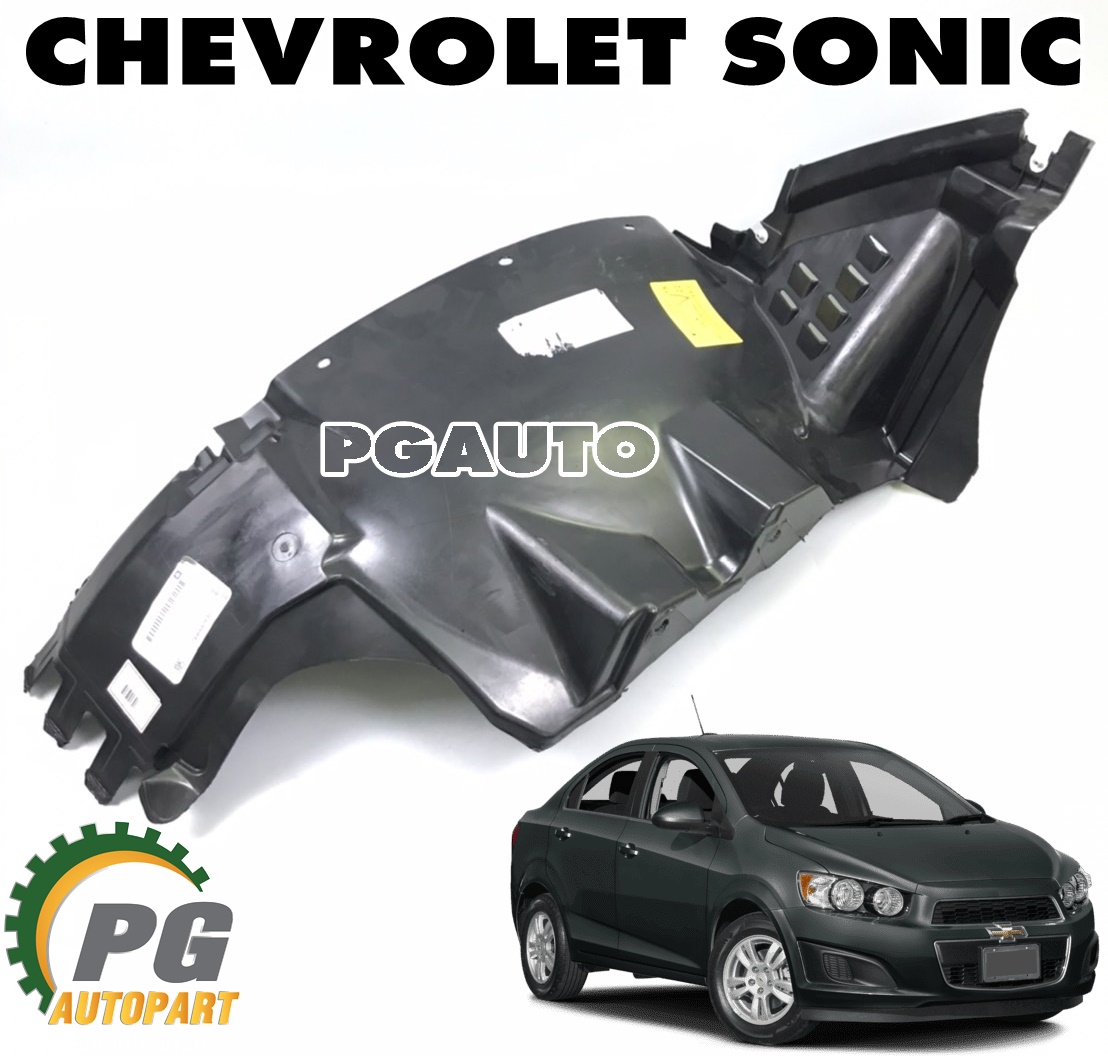พลาสติกบังโคลนหน้า-หน้า LH CHEVROLET SONIC ปี 2012-2016 (1ชิ้น) แท้ / รูปจริง