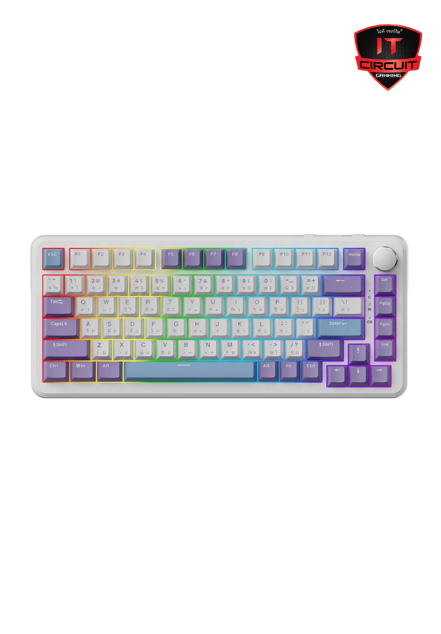 KEYBOARD (คีย์บอร์ด) AJAZZ AK820MAX MOUNTAIN MIST (MAGNETIC SWITCH) SN071025T125H