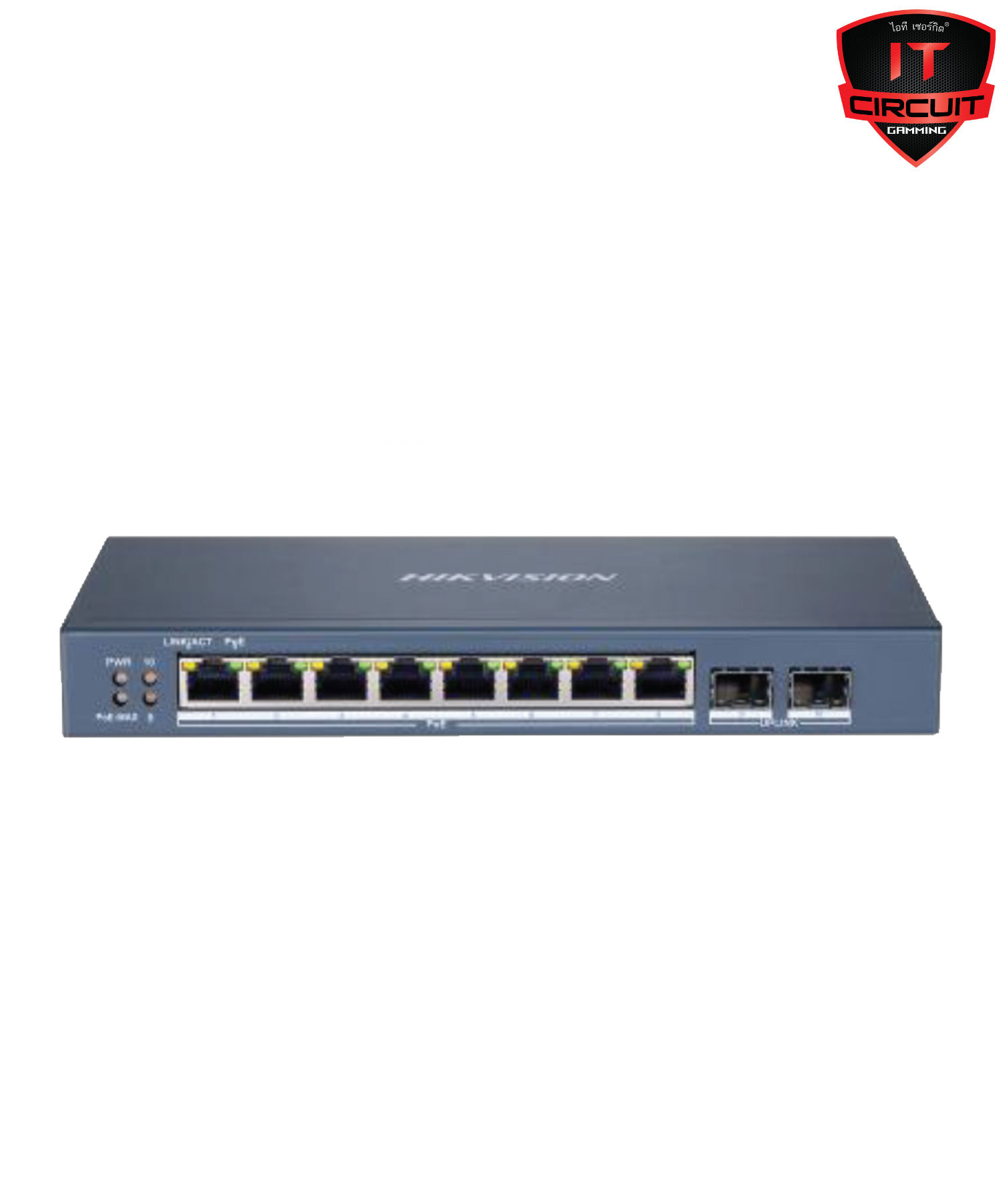 Switching Hub HIKVISION (DS-3E0109P-E/M)(B) 8 Port PoE (9'')