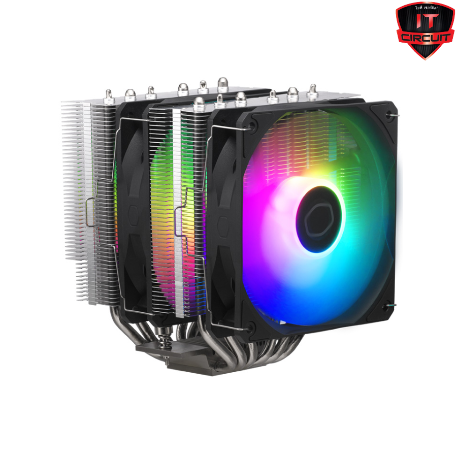 CPU COOLER (ฮีทซิ้งก์) COOLER MASTER HYPER 620S ARGB SN101025A200Z