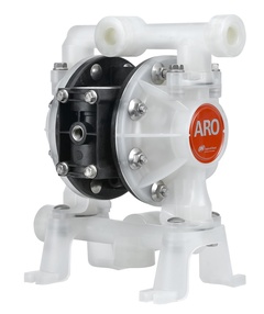 ARO Pumps PD05P-ARS-PTT-B Diaphragm Pump, 1/2” Non-Metallic Compact Series | IR Ingersoll Rand