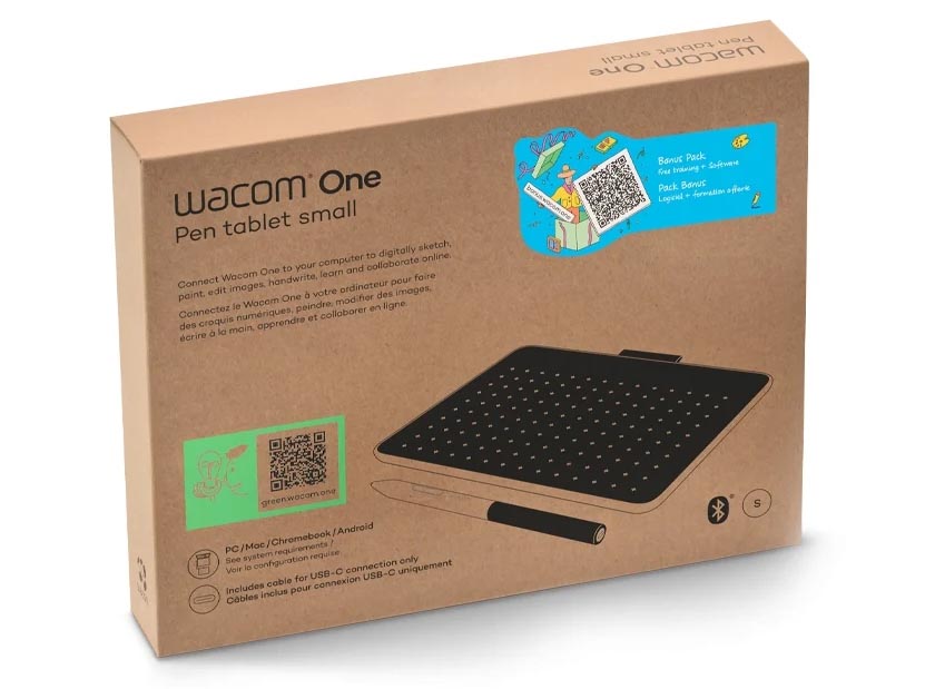 WACOM ONE S, PEN TABLET CTC4110WLW0C