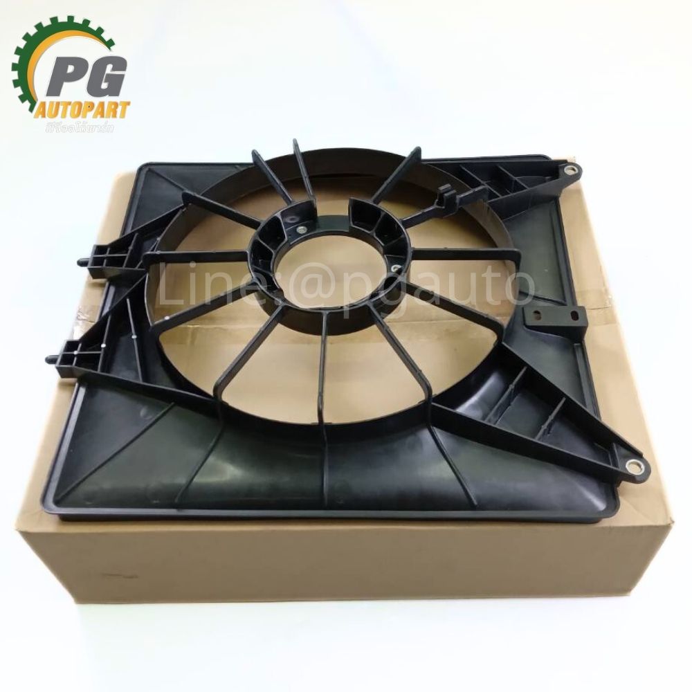 ชุดบังลมหม้อน้ำ+มอเตอร์พัดลม รุ่นมีแอร์ SUZUKI CARRY GC415 ปี 2007-2019 (1 ชุด=2 ชิ้น) แท้/รูปจริง