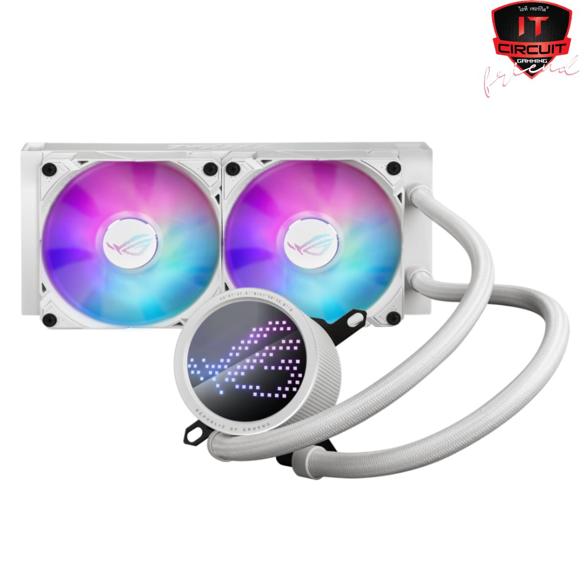 LIQUID COOLER (ชุดน้ำปิด) ASUS ROG RYUO III 240 ARGB White