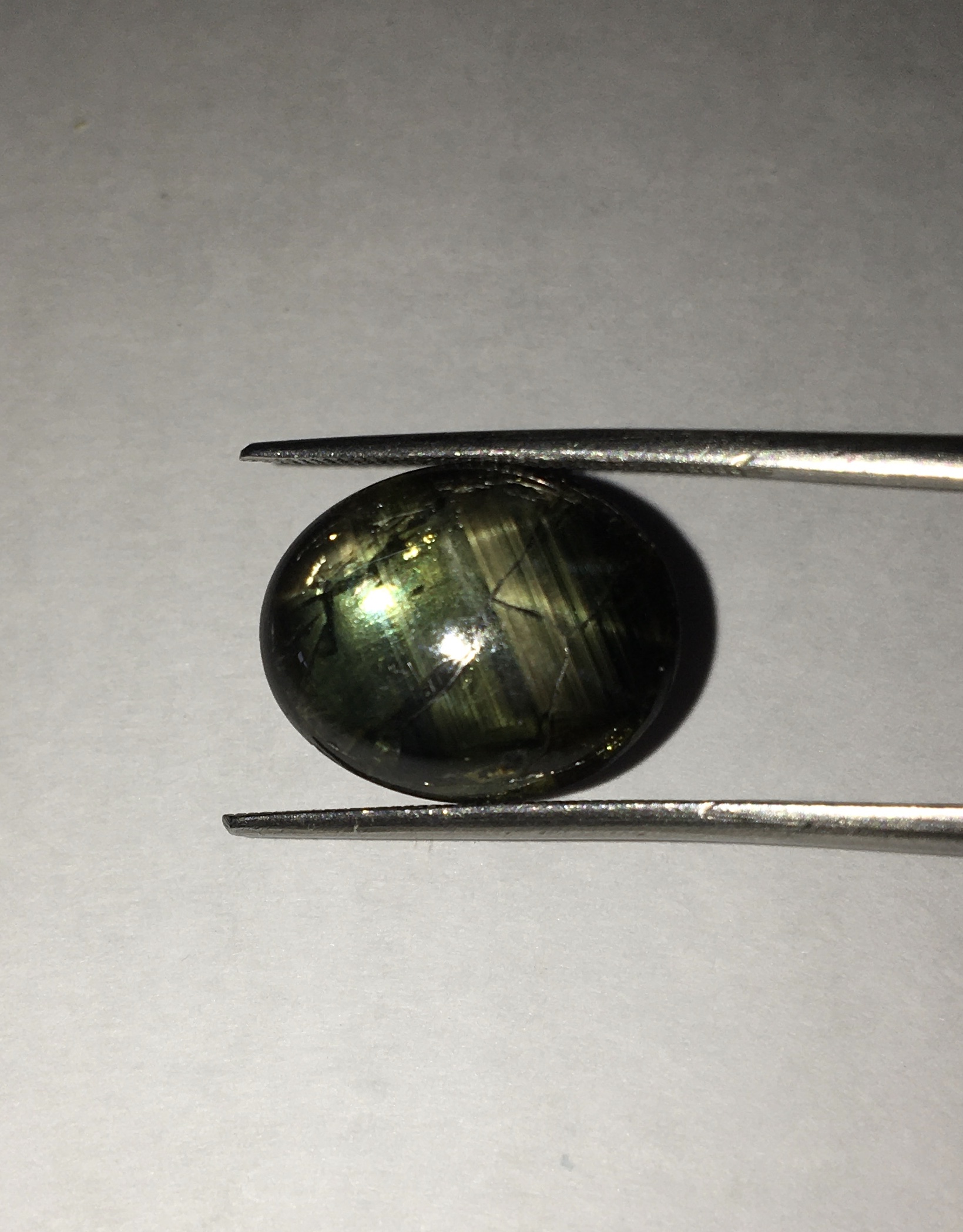 (ลดพิเศษ ทุกเทศกาล) แบล็คสตาร์ แท้ 10 กะรัต สีอมเขียวเนื้อสว่างใส สวยแปลก น่าสะสมมากๆค่ะ ไม่พอใจยินดีคืนเงิน