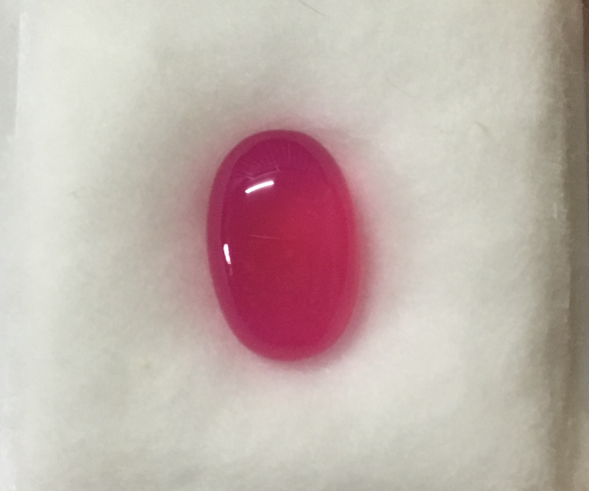 AGATE โมราแท้ 6.59 cts. สีชมพูสด หวานหยดมากแม่ พลอยแท้ราคาเบาหวิวจ้า