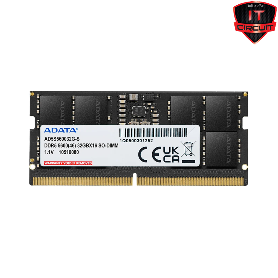 RAM (แรม) DDR5(5600, NB) 32GB ADATA SN031025T10H