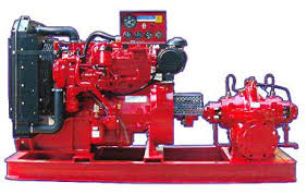 "Ideal" Fire Pump UL/FM 500 GPM 175 PSI + Engine+Jocky pump