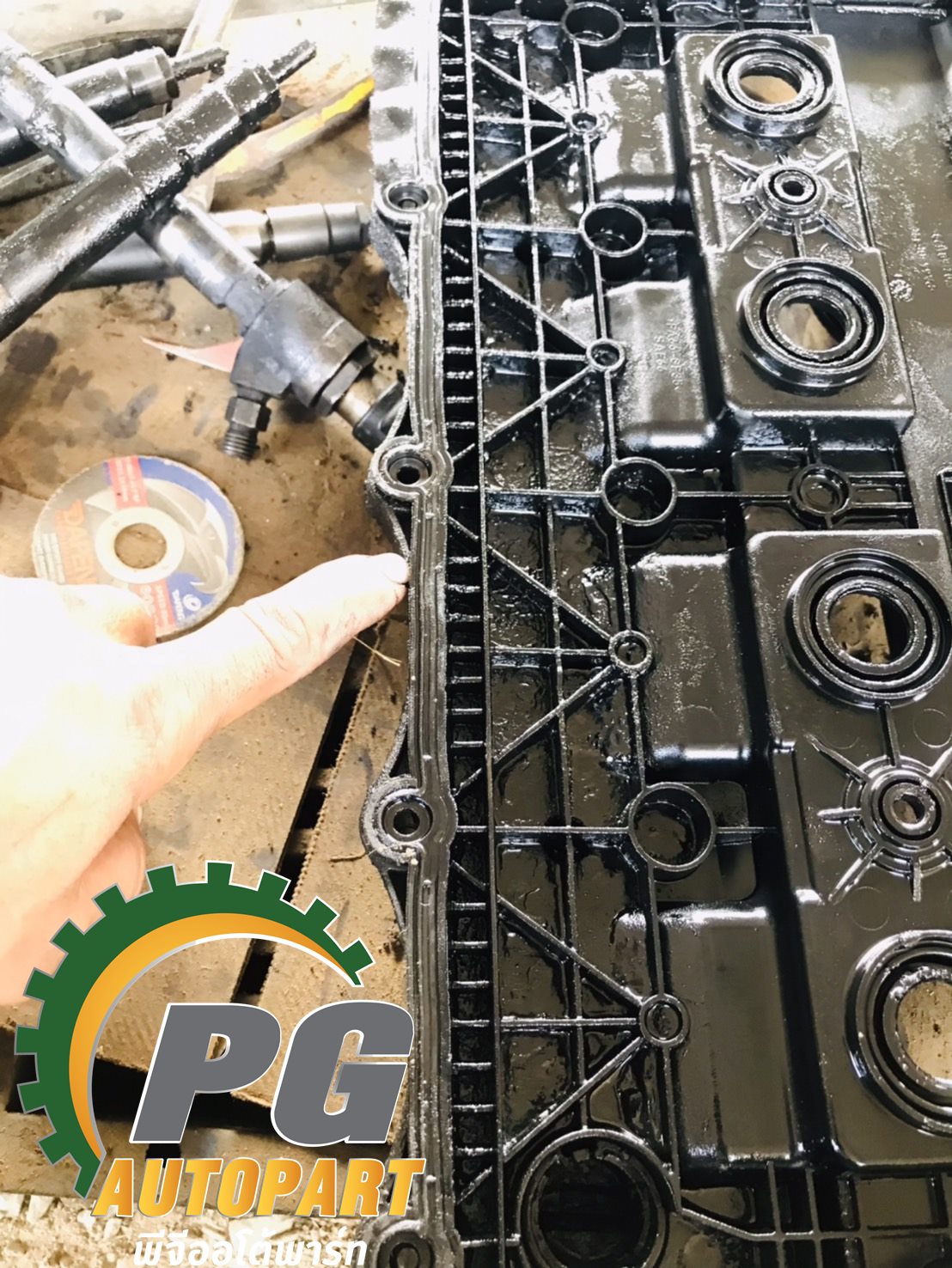 ปะเก็นฝาครอบวาว FORD RANGER T6 ปี 2012-2014 2.2L (1ชิ้น) แท้ / รูปจริง