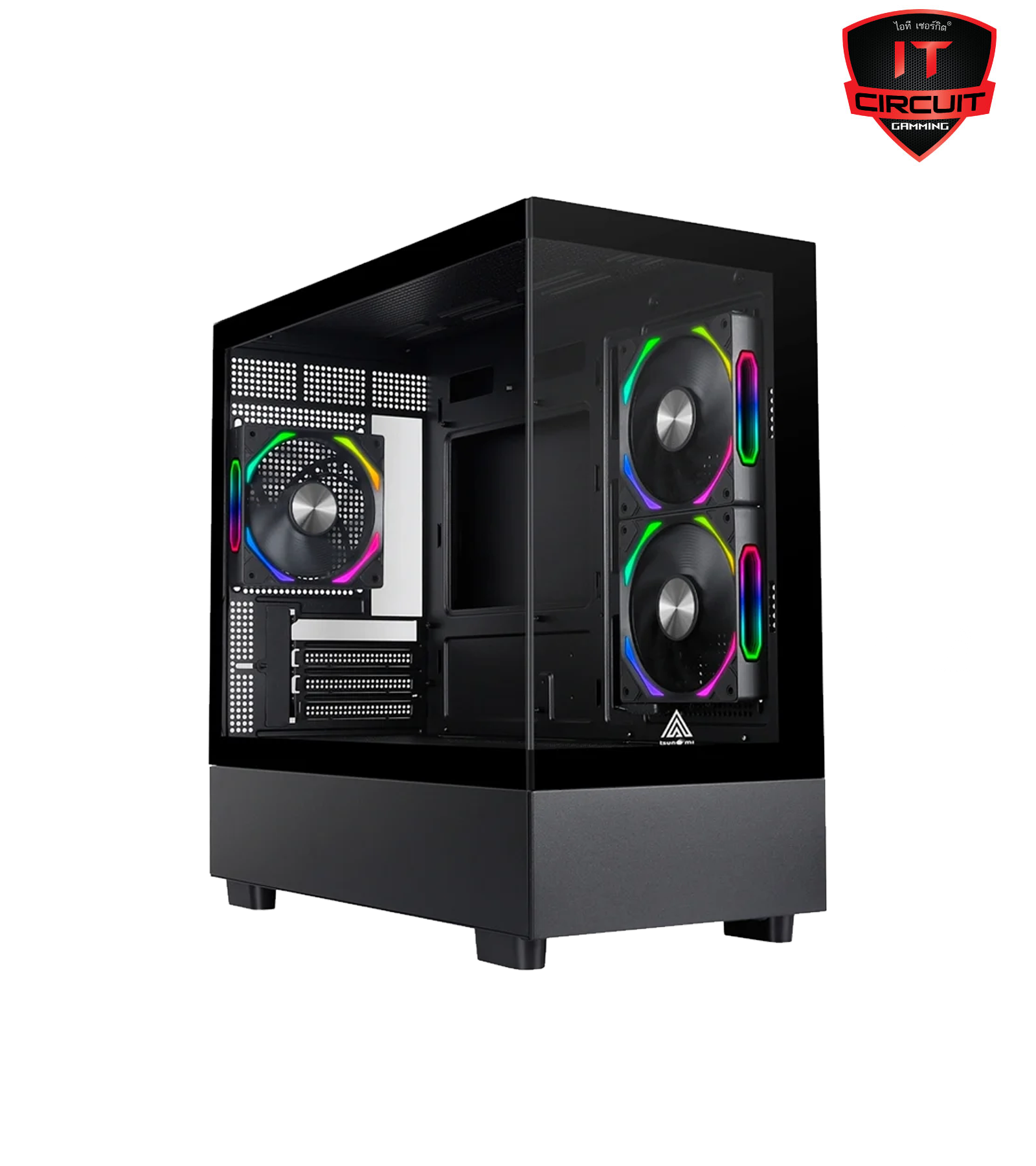 mATX CASE (เคส) (NP) TSUNAMI ADVENTURE Y KK ARGB BLACK