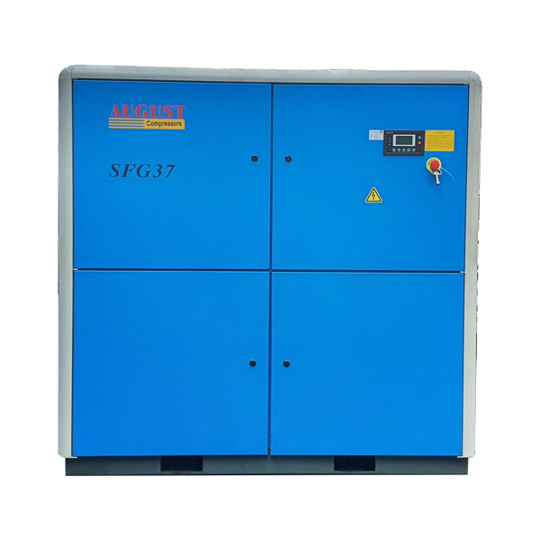 ปั๊มลมสกรู August Screw Air Compressor SF Series