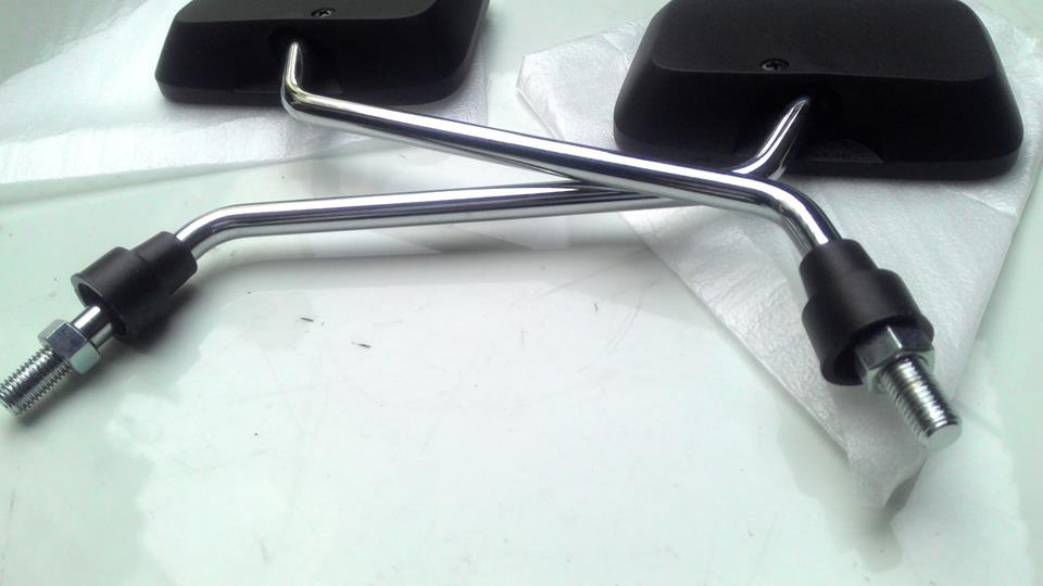 กระจกมองหลังเหลี่ยมลูกหมากกลาง ฮอนด้า 10 มม