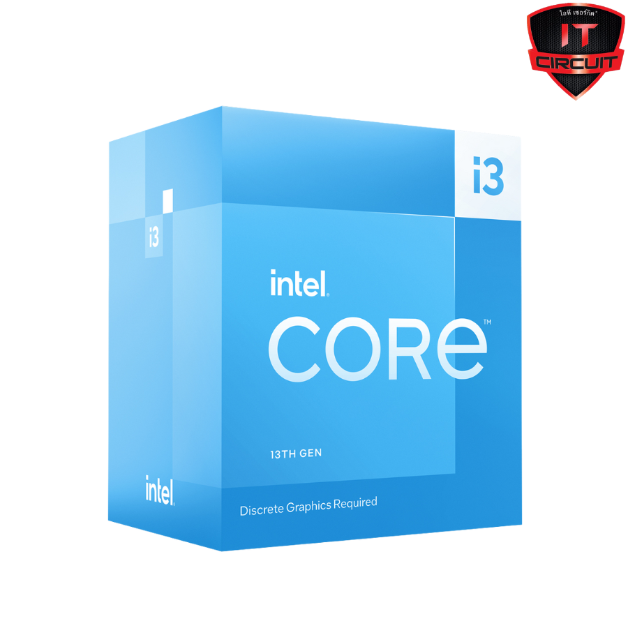 CPU (ซีพียู) INTEL CORE I3-13100F - 4C 8T 3.4-4.5GHz SN22925T360H