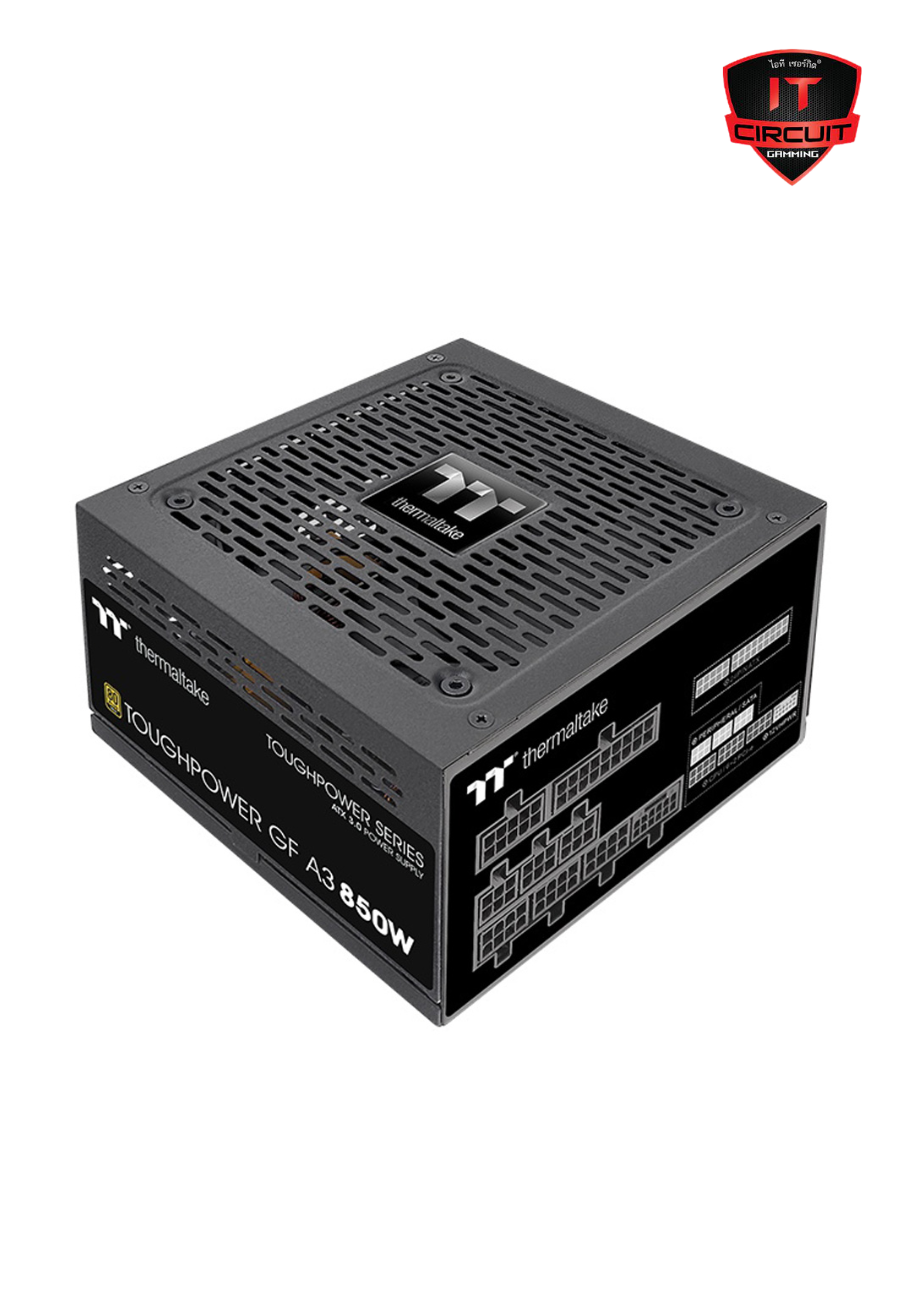 POWER SUPPLY (อุปกรณ์จ่ายไฟ) (80+ GOLD) 850W THERMALTAKE TOUGHPOWER GF A3 SN27925T180H