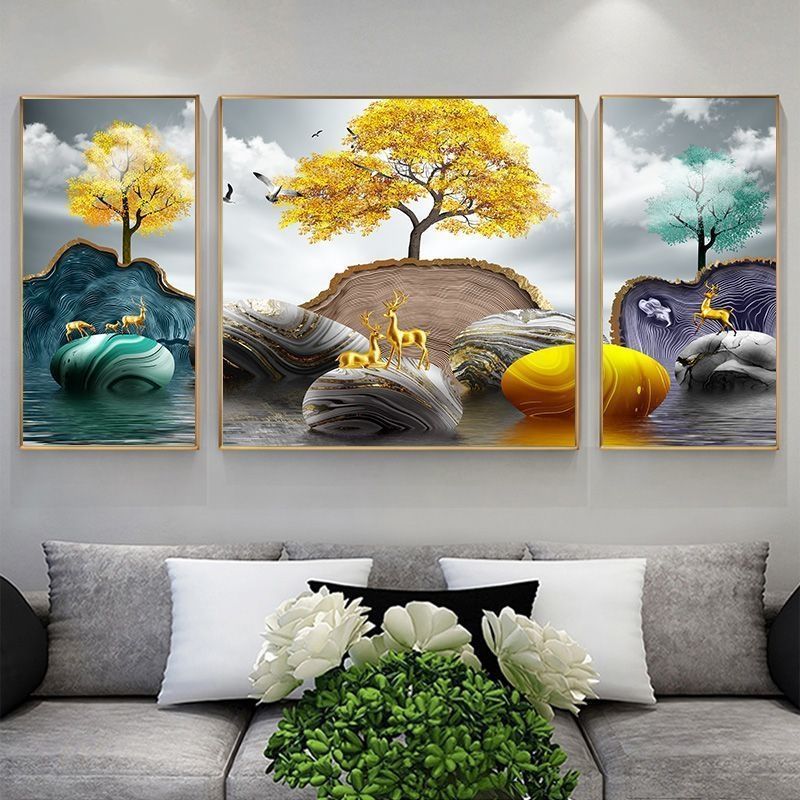 กรอบรูปลายกวางมงคล