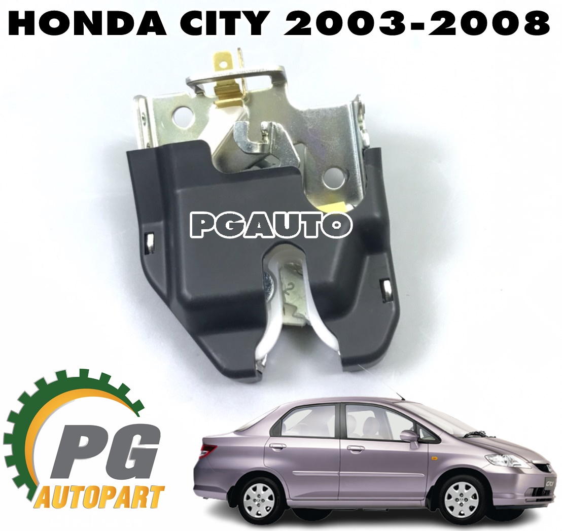 กลอนฝากระโปรงหลัง HONDA CITY ปี 2003-2008 1.5 L (1 ชิ้น) แท้ / รูปจริง