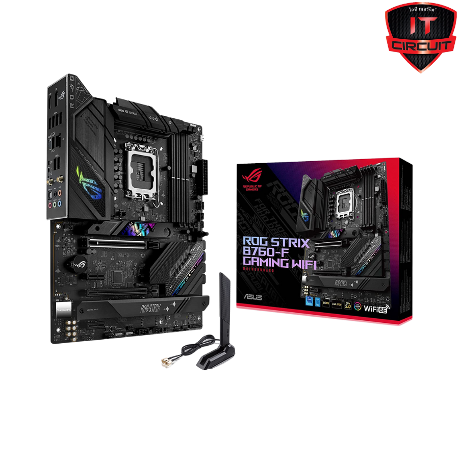 MAINBOARD (เมนบอร์ด) ASUS ROG STRIX B760-F GAMING WIFI (DDR5) (SOCKET LGA 1700) (ATX) SN24925T110H