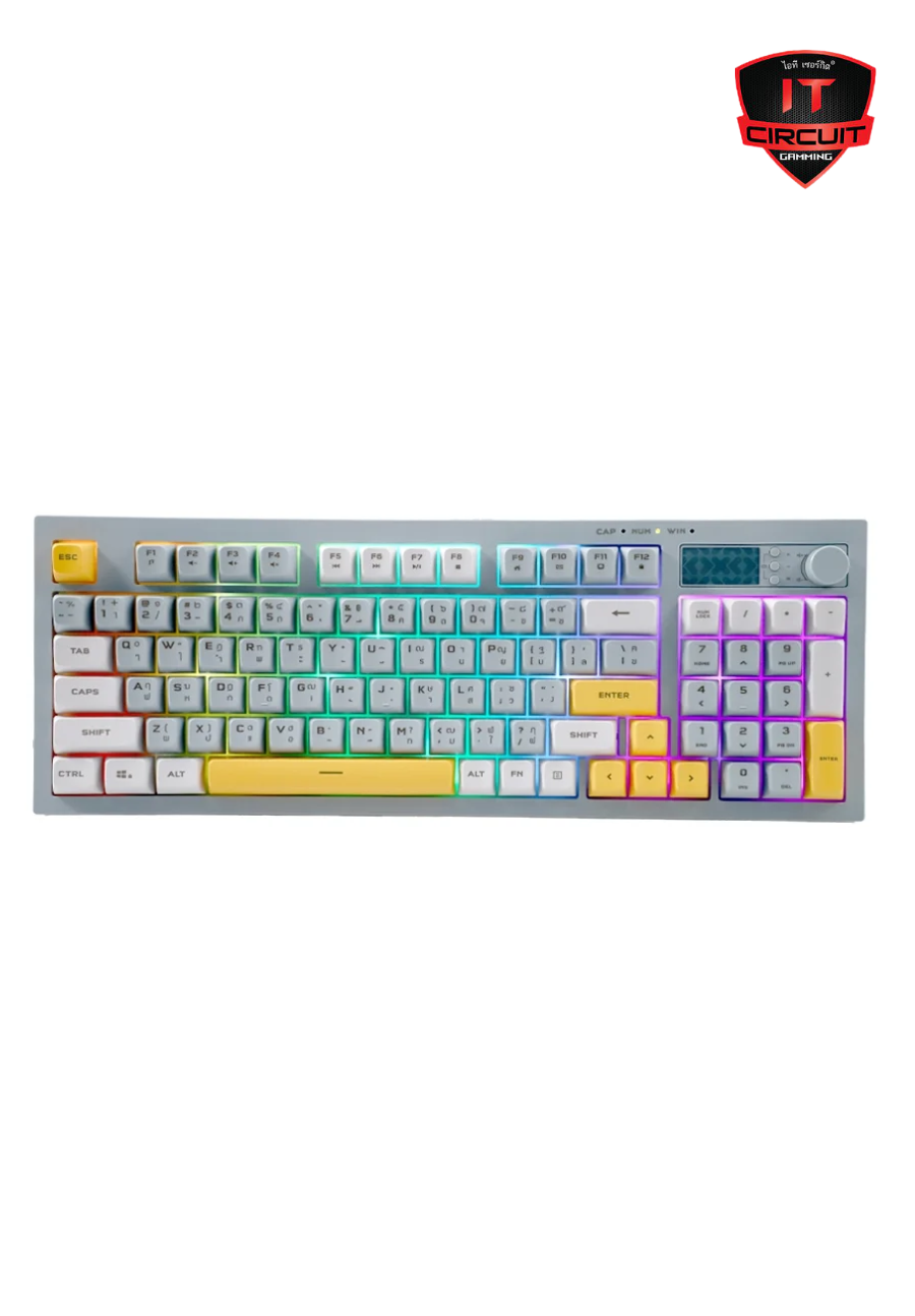 KEYBOARD NUBWO NK55 LIGHT BLUE RAINBOW LIGHT SN24925T120H