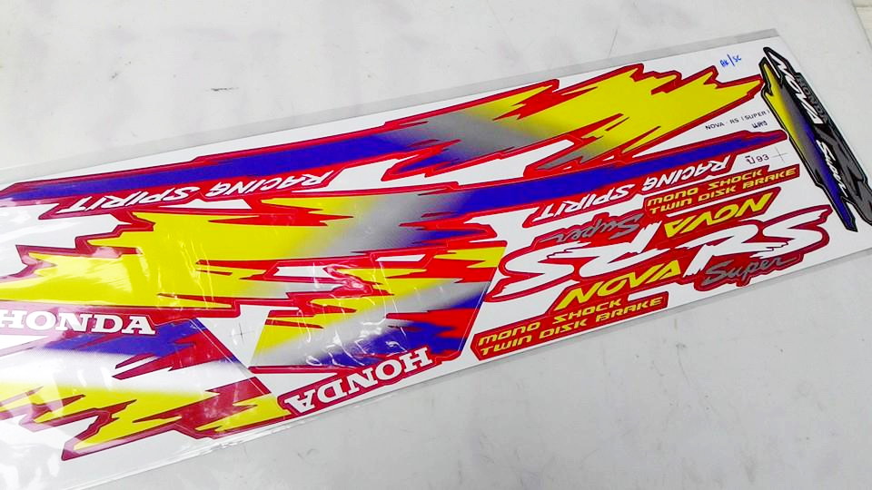 สติกเกอร์ ฮอนด้า Nova Super 93
