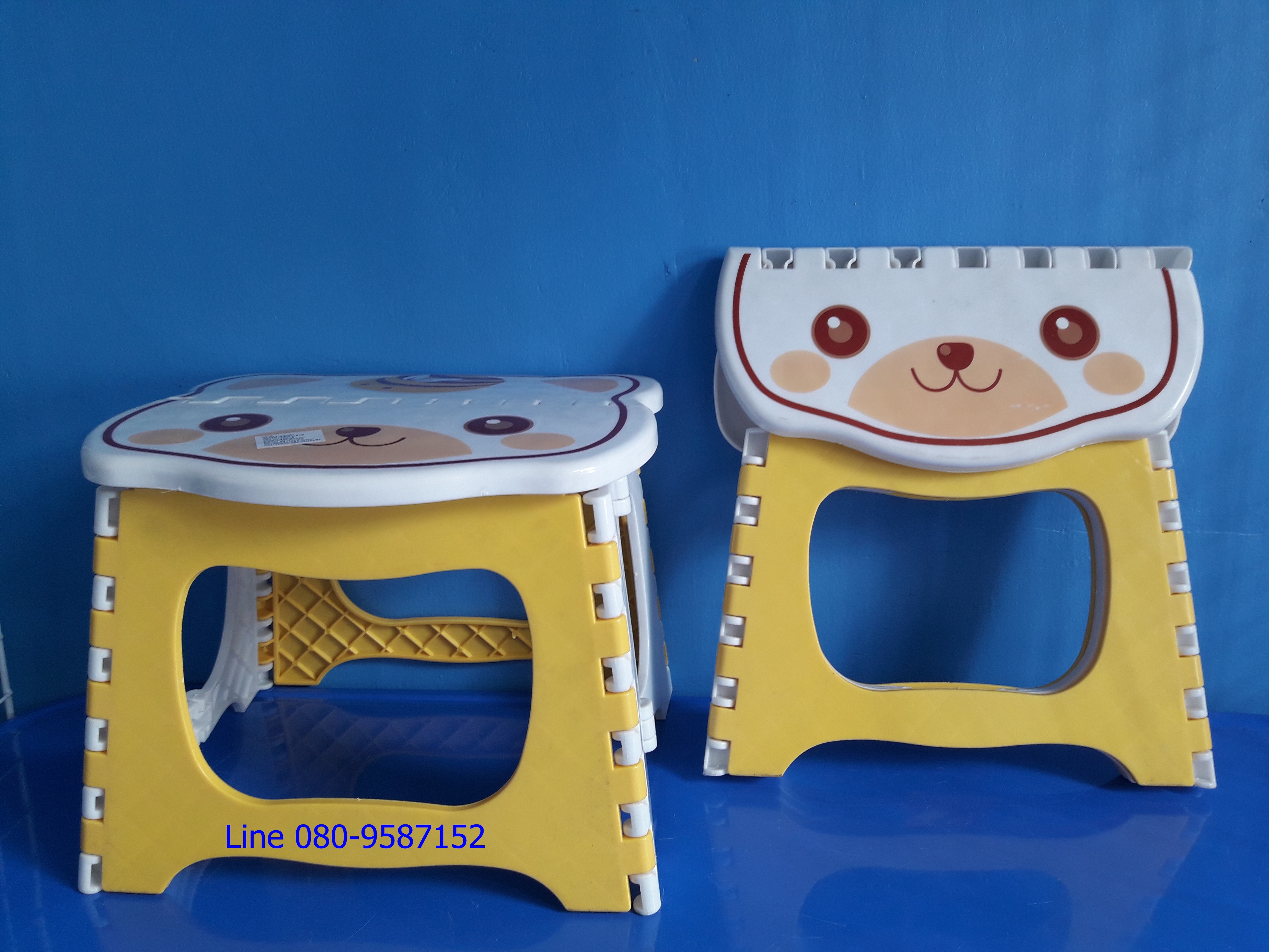 เก้าอี้พลาสติก พับได้ ขนาดเล็ก