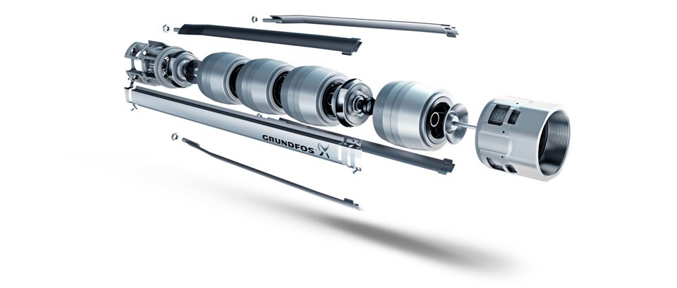 Grundfos : SP ปั๊มน้ำบาดาล