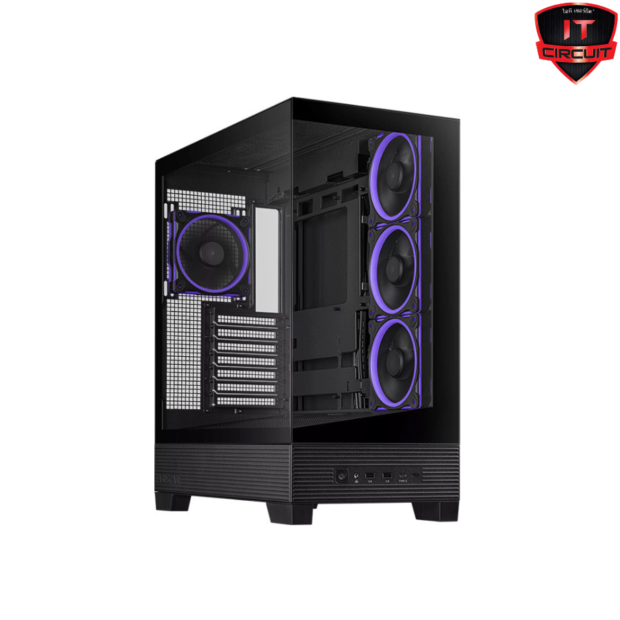 CASE (เคส) (NP) ASUS A31 PLUS TG ARGB BLACK (ATX) SN201025B380Y