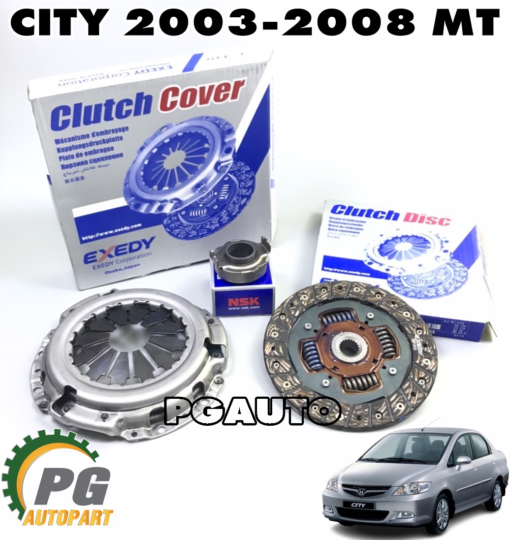 ชุดยกครัช HONDA CITY ZX(MT) ปี 2003-2008 (1 ชุด = 3 ชิ้น) EXEDY / รูปจริง