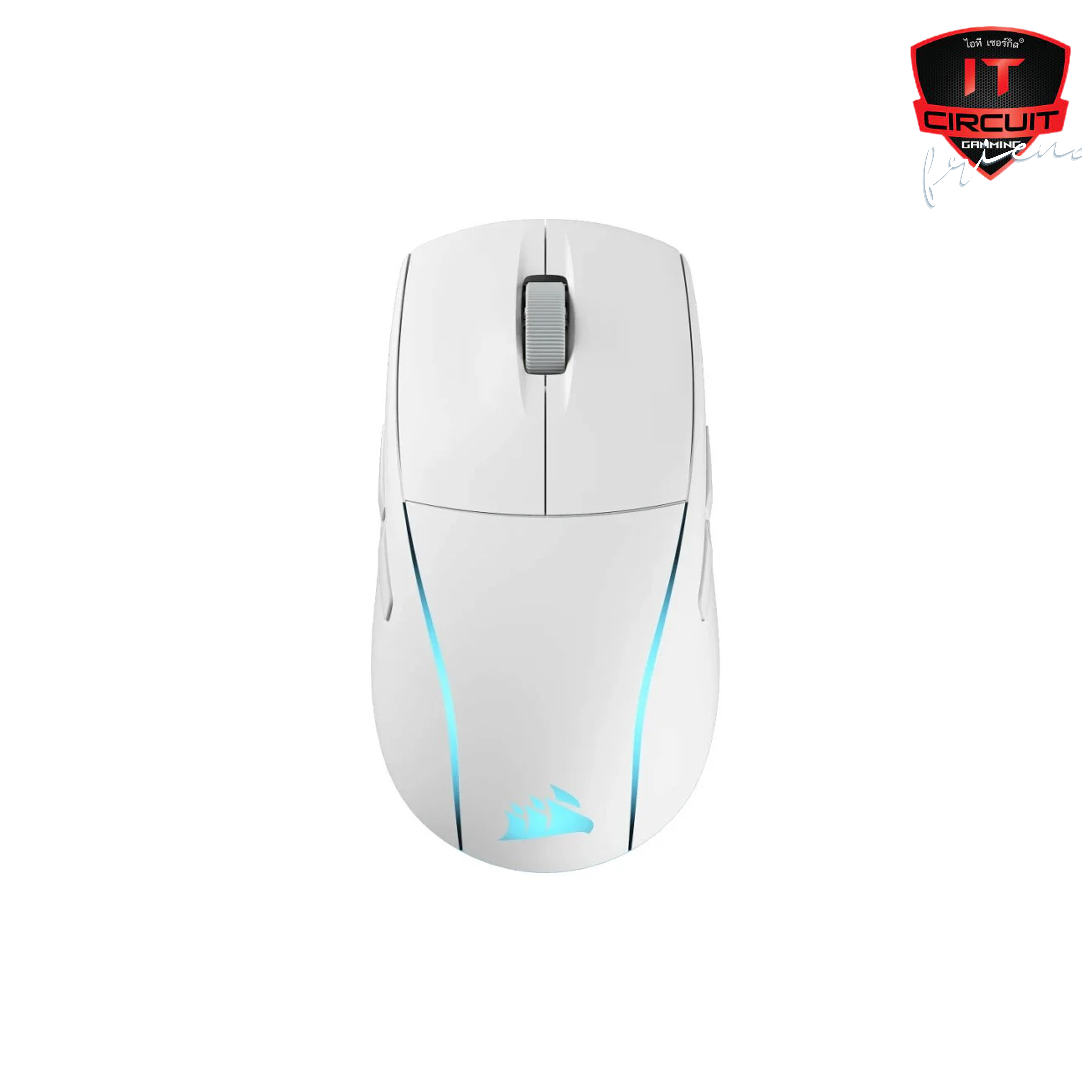 WIRELESS MOUSE (เมาส์ไร้สาย) CORSAIR M75 WIRELESS (WHITE)