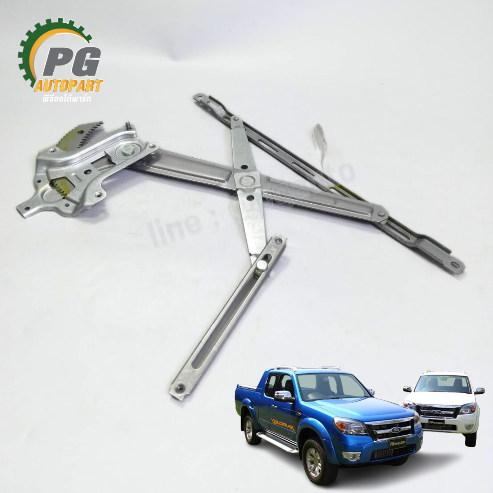 เฟืองยกกระจกประตูหน้าไฟฟ้า RH FORD RANGER T5 ปี 2006-2011, MAZDA BT50 (1ชิ้น) แท้ / รูปจริง