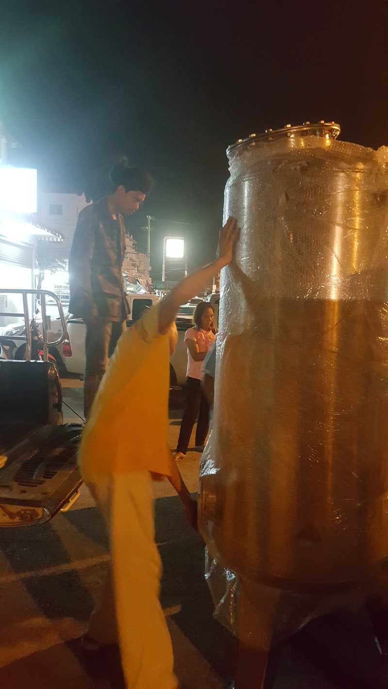 ถังกรองสแตนเลส20นิ้วหนา3มม