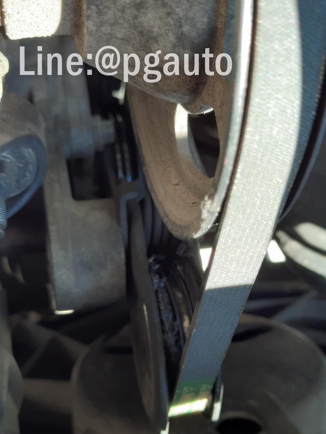 ลูกลอกสายพานปั๊มน้ำ FORD ESCAPE 3.0 V6 (1 ชิ้น) (รูปจริง) / แท้ศูนย์