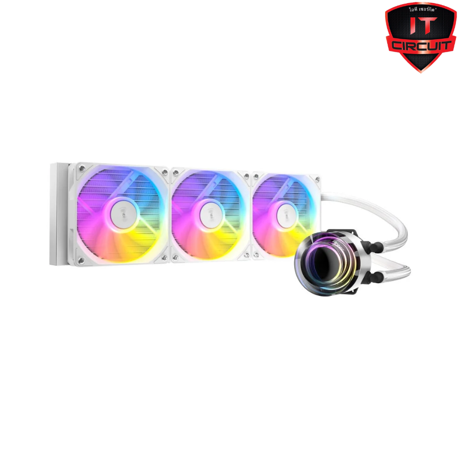 LIQUID COOLING (ชุดน้ำปิด) ANTEC VORTEX LUM 360 ARGB AIO WHITE SN061025T100H