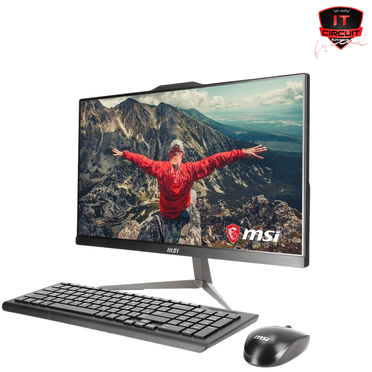 AIO (ออลอินวัน) MSI Modern AM242 12M-1003TH (Black)