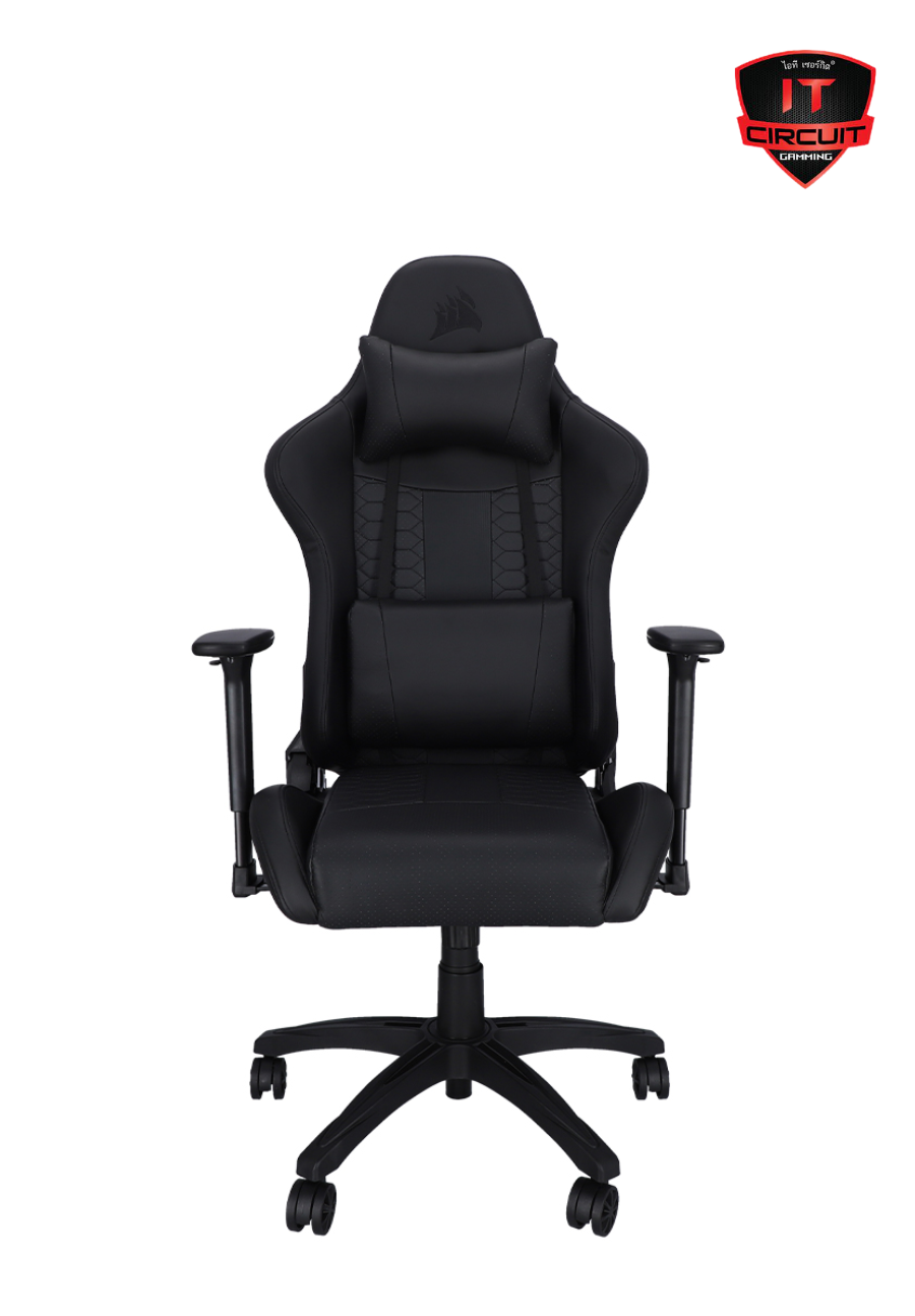 CHAIR (เก้าอี้เกมมิ่ง) CORSAIR TC100 RELAXED LEATHERETTE BLACK SN2910251B1299Y