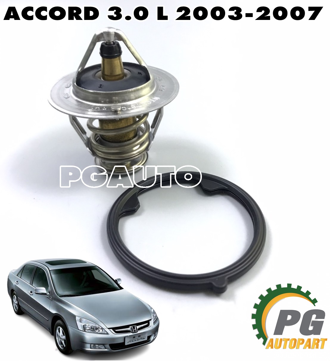 วาล์วน้ำ HONDA ACCORD G7 ปี 2003-2007 3.0 L V6 (1 ชิ้น) แท้ / รูปจริง
