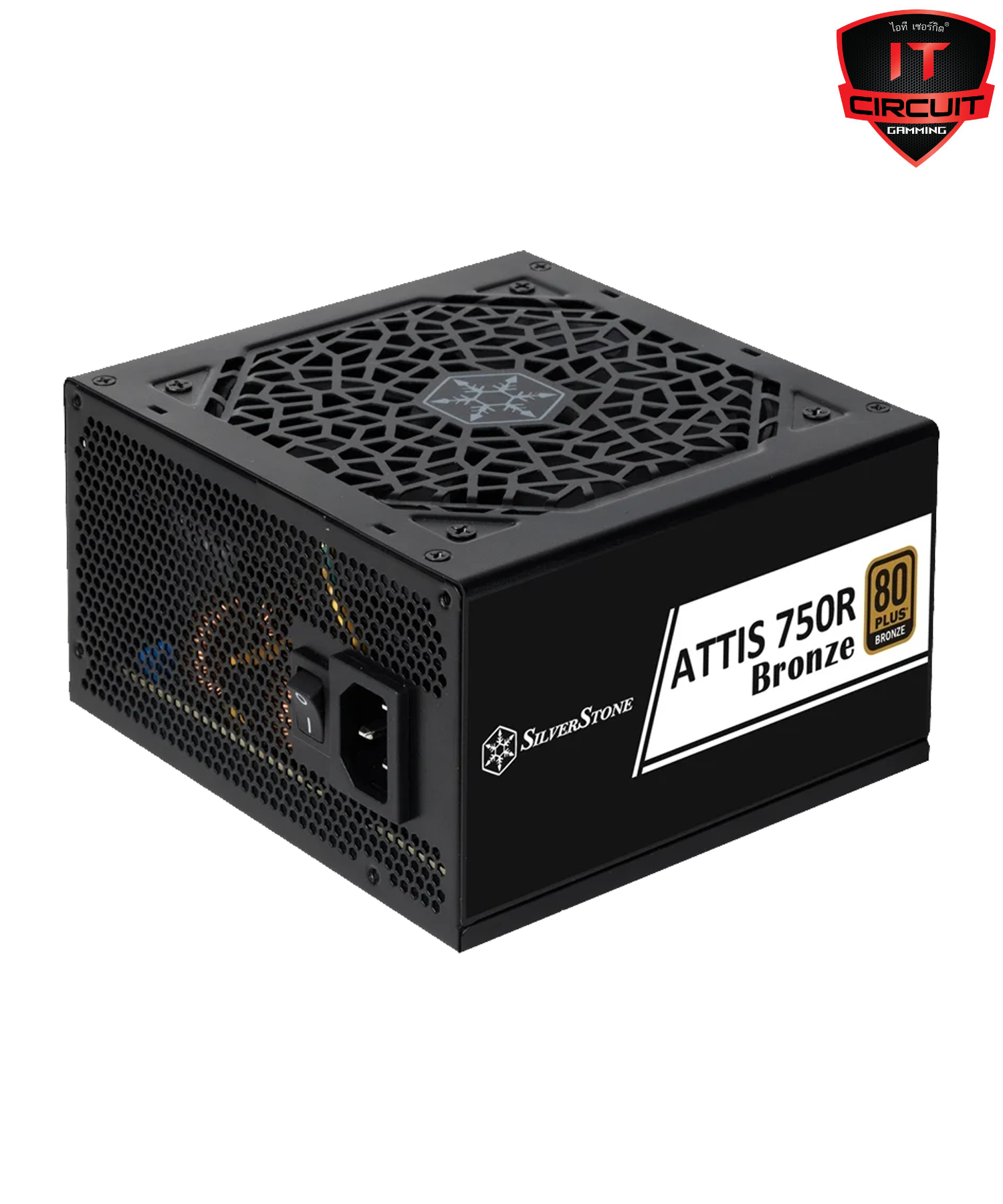 POWER SUPPLY (อุปกรณ์จ่ายไฟ) (80+ BRONZE) 750W SILVERSTONE ATTIS 750R (SST-AT750R-BF)
