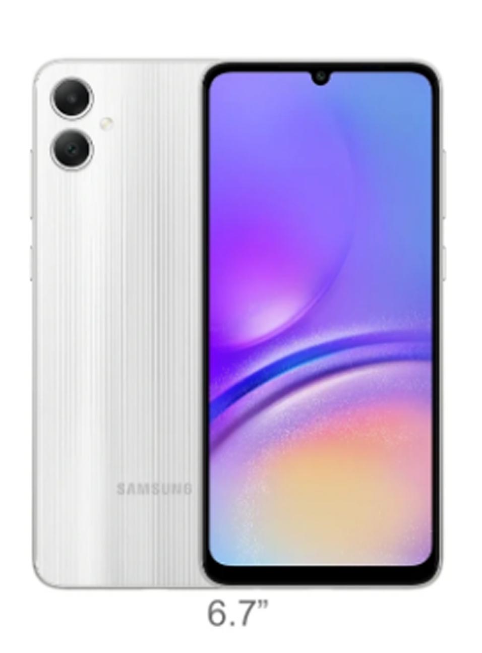 SAMSUNG A05 (4+64,A055FZSDTHL) Silver